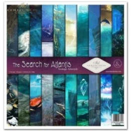 Scrapbookingpapier SLS-048 ''De zoektocht naar Atlantis''