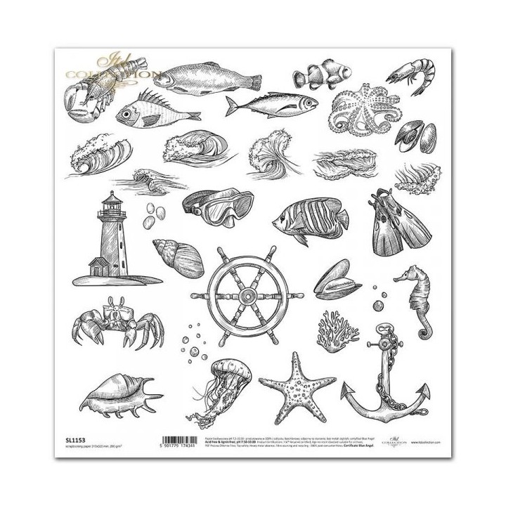 scrapbookpapier SL1153