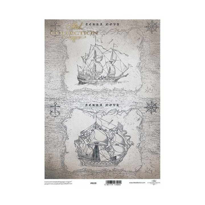 Translucent scrapbookpapier P0139