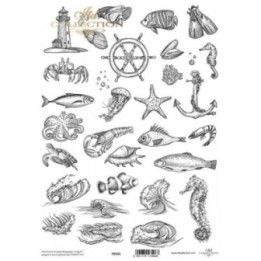 Translucent scrapbookpapier P0141