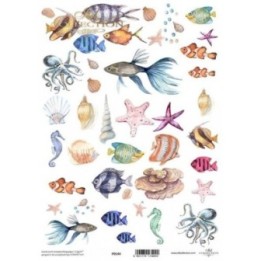 Translucent scrapbookingpapier P0144