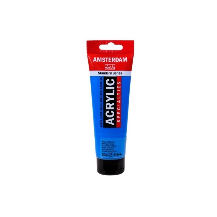 Amsterdam Acrylverf Tube 120ml Metallic Blauw 834