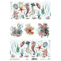 Translucent scrapbookingpapier P0152