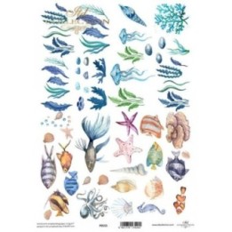 Translucent scrapbookpapier P0155