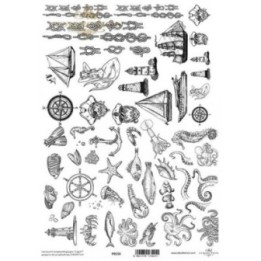 Translucent scrapbookpapier P0156