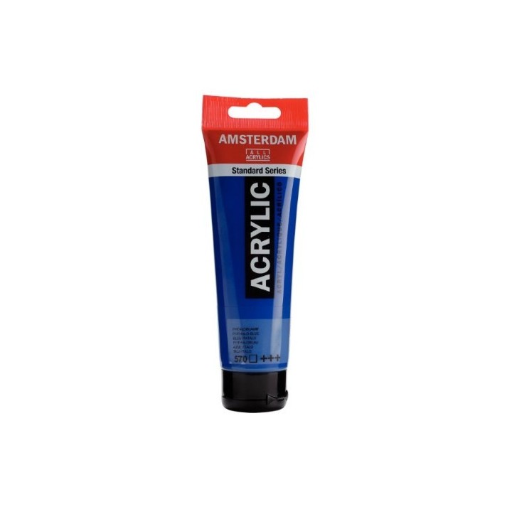 Amsterdam Acrylverf Tube 120ml Phtaloblauw 570