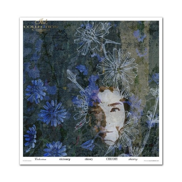 Scrapbookingpapier SLS-050 ''Kruidenexpert''