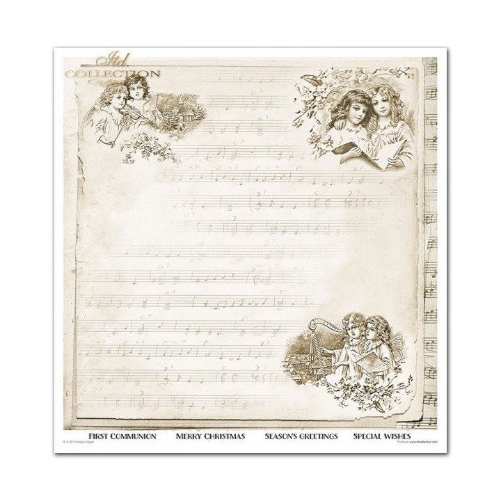 Scrapbookingpapier SLS-051 ''Vintage Angels''