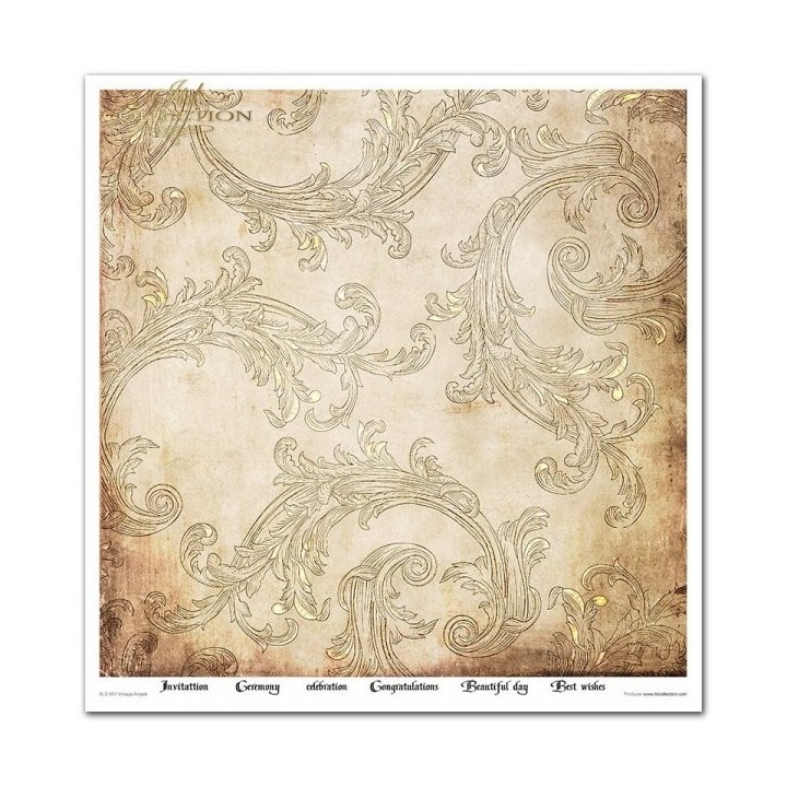 Scrapbookingpapier SLS-051 ''Vintage Angels''