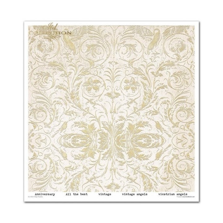 Scrapbookingpapier SLS-052 ''Vintage Tapestry''