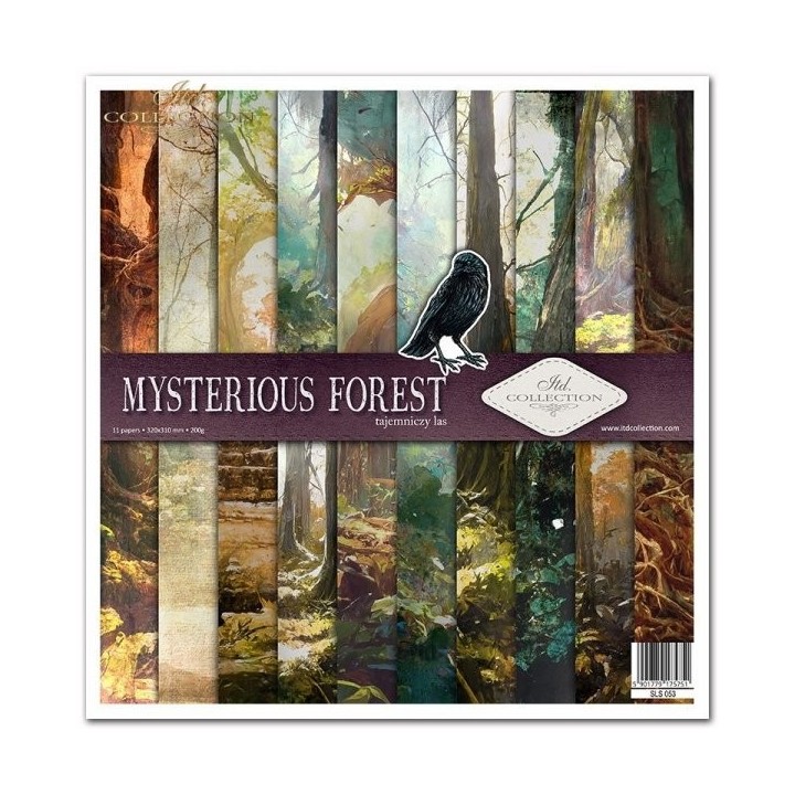 Scrapbookingpapier SLS-053 ''Mysterieus bos''