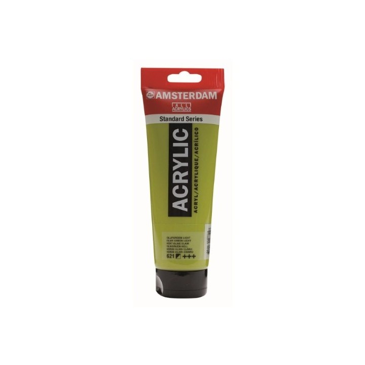 Amsterdam Acrylverf Tube 120ml Olijfgroen Licht 621
