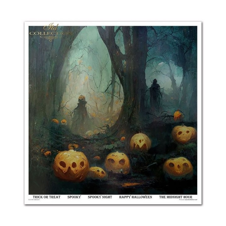 Scrapbookingpapier SLS-054 ''Halloween''