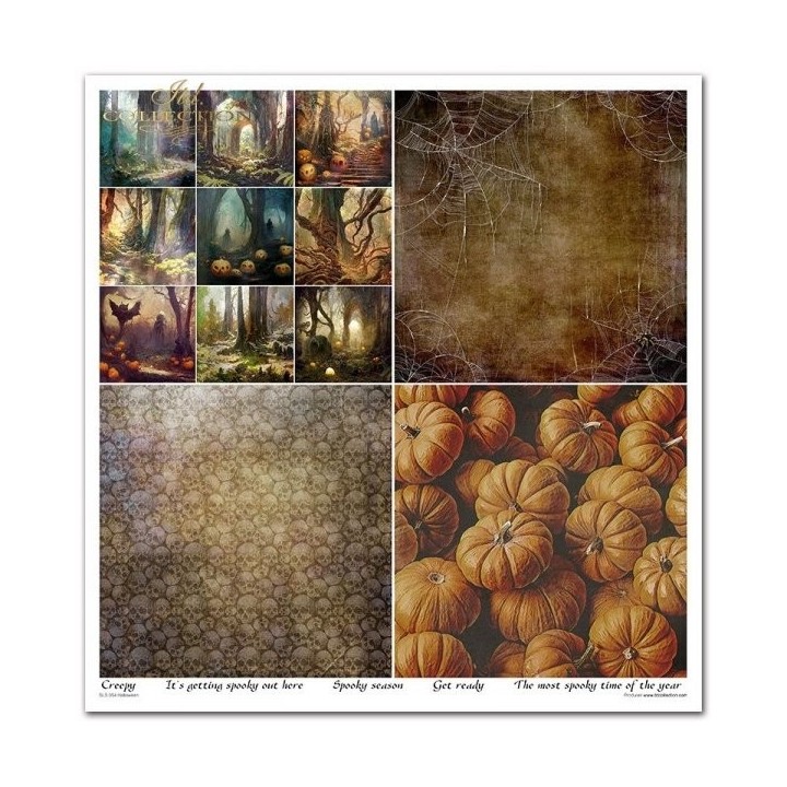 Scrapbookingpapier SLS-054 ''Halloween''