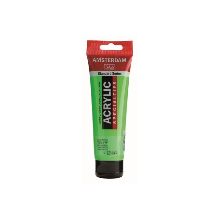 Amsterdam Acrylverf Tube 120ml Reflexgroen 672
