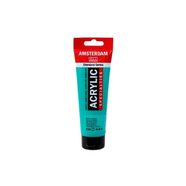 Amsterdam Acrylverf Tube 120ml Metallic Groen 836