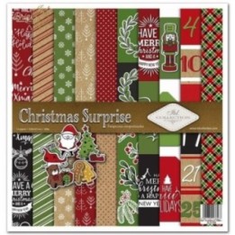 Scrapbookingpapier SLS-055 ''Kerstverrassing''