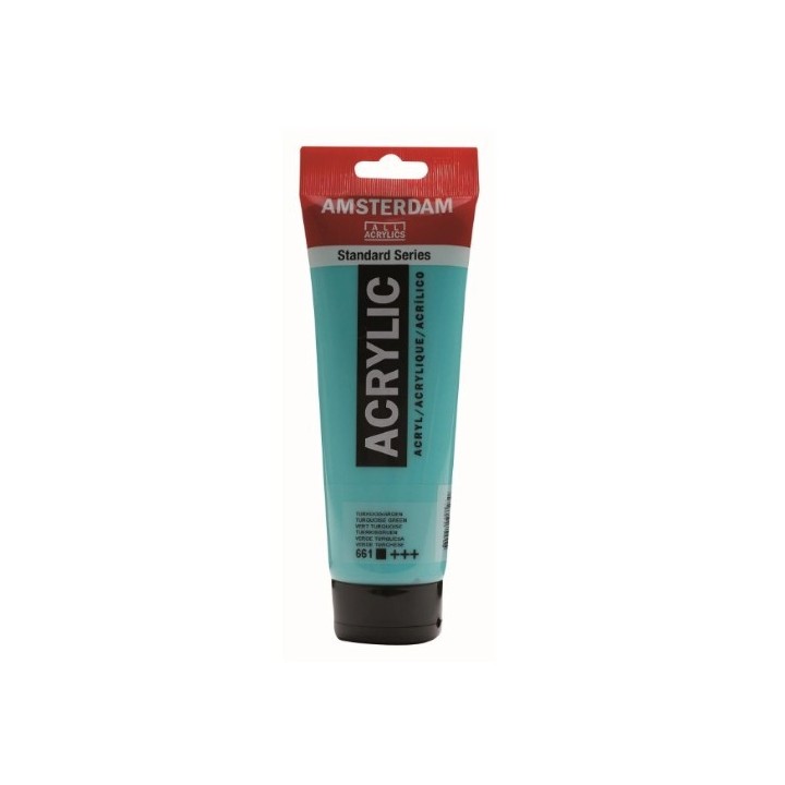 Amsterdam Acrylverf Tube 120ml Turkooisgroen 661