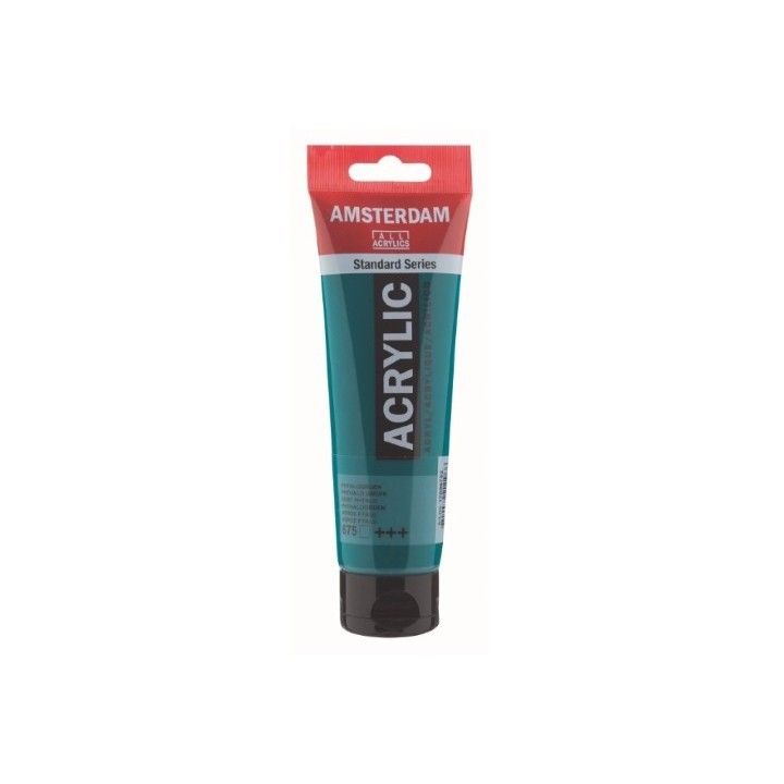 Amsterdam Acrylverf Tube 120ml Phtalogroen 675