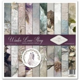 Scrapbookingpapier SLS-056 Winter Love Story