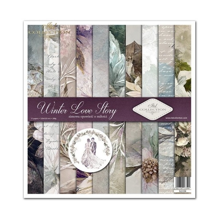 Scrapbookingpapier SLS-056 Winter Love Story