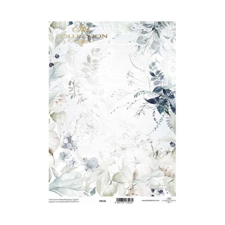 Translucent scrapbookpapier P0158