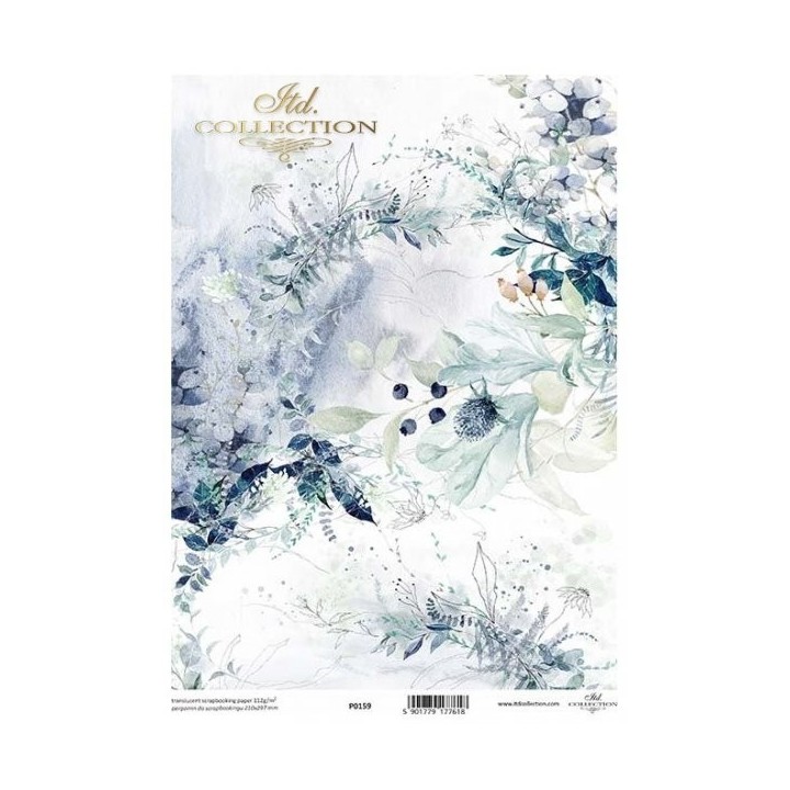 Translucent scrapbookpapier P0159