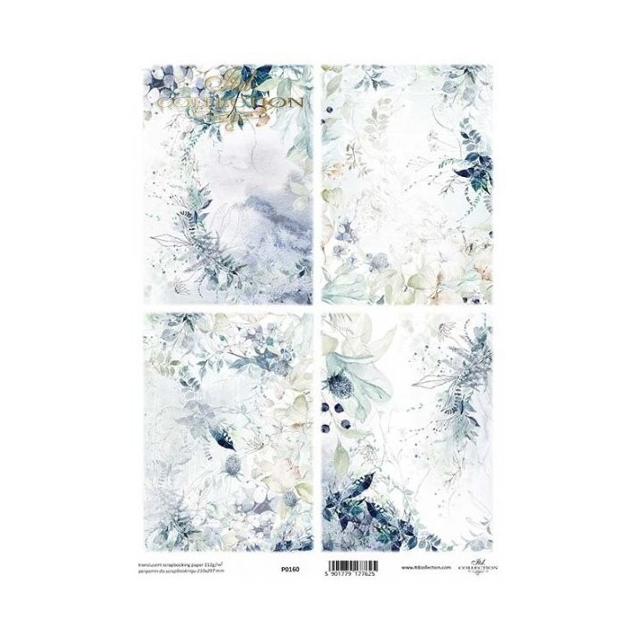 Translucent scrapbookpapier P0160