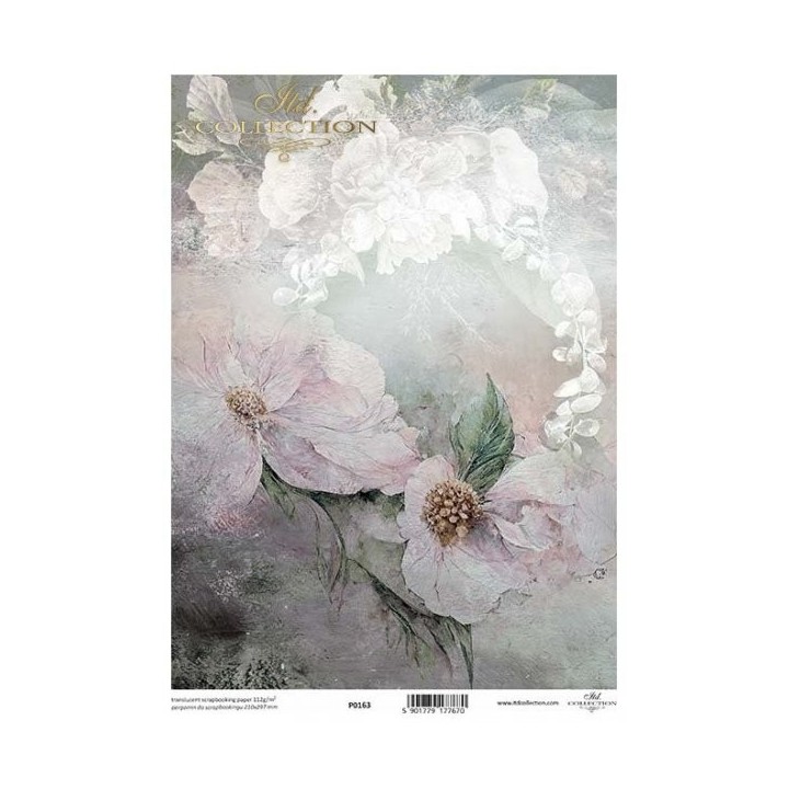 Translucent scrapbookingpapier P0163
