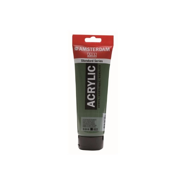 Amsterdam Acrylverf Tube 120ml Olijfgroen Donker 622