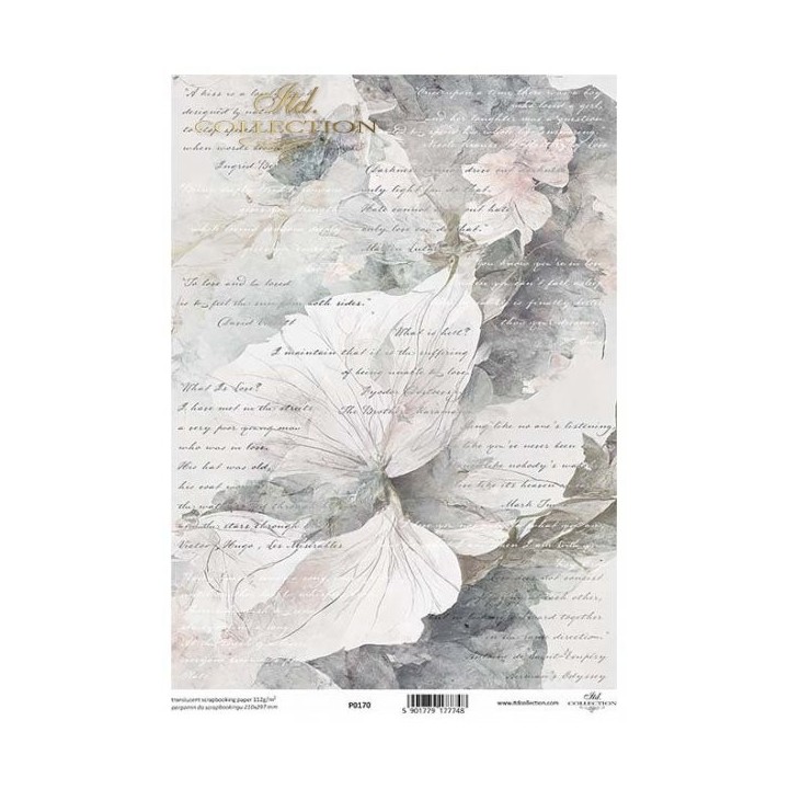 Translucent scrapbookpapier P0170