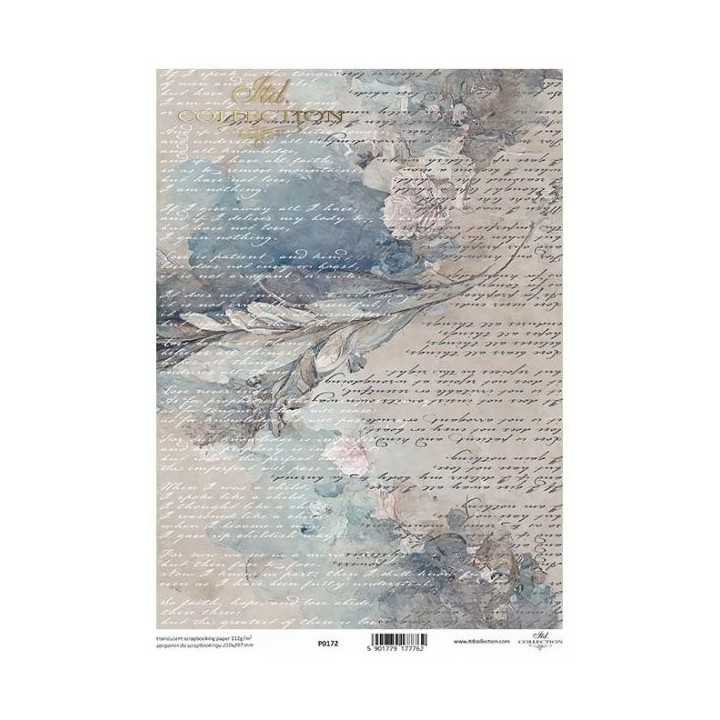 Translucent scrapbookingpapier P0172