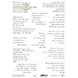 Translucent scrapbookpapier P0175