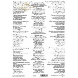 Translucent scrapbookingpapier P0177