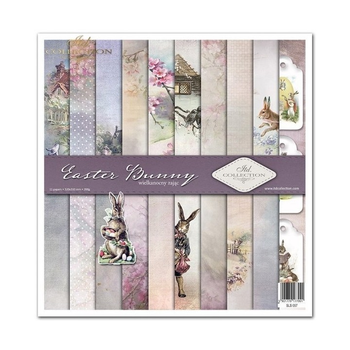 Scrapbookingpapier SLS-057 Paashaas