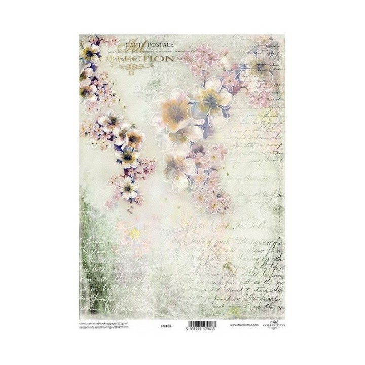Translucent scrapbookpapier P0185