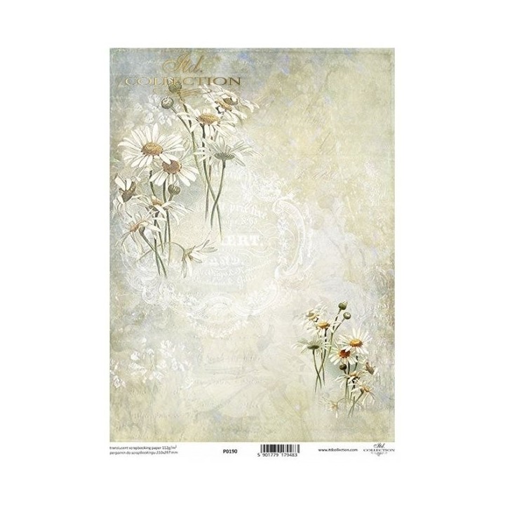 Translucent scrapbookpapier P0190