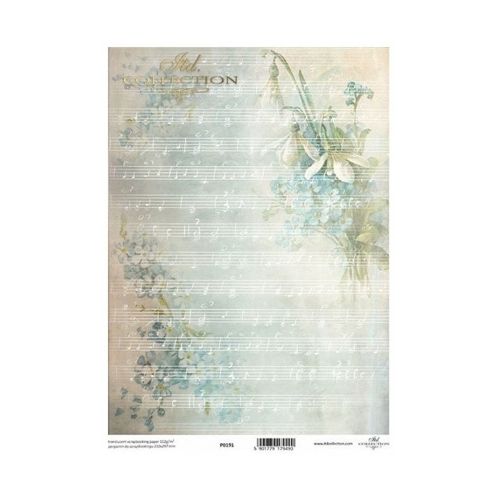Translucent scrapbookpapier P0191
