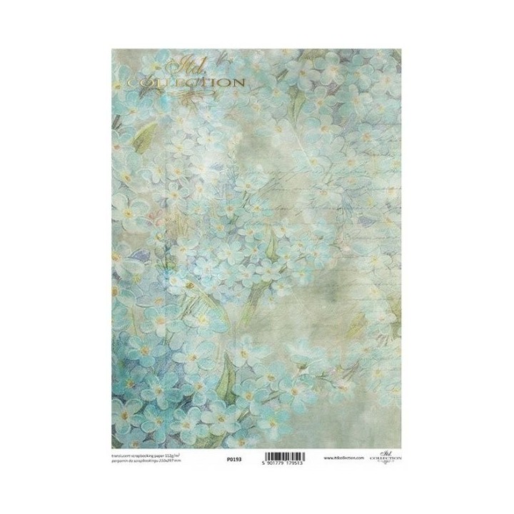 Translucent scrapbookingpapier P0193