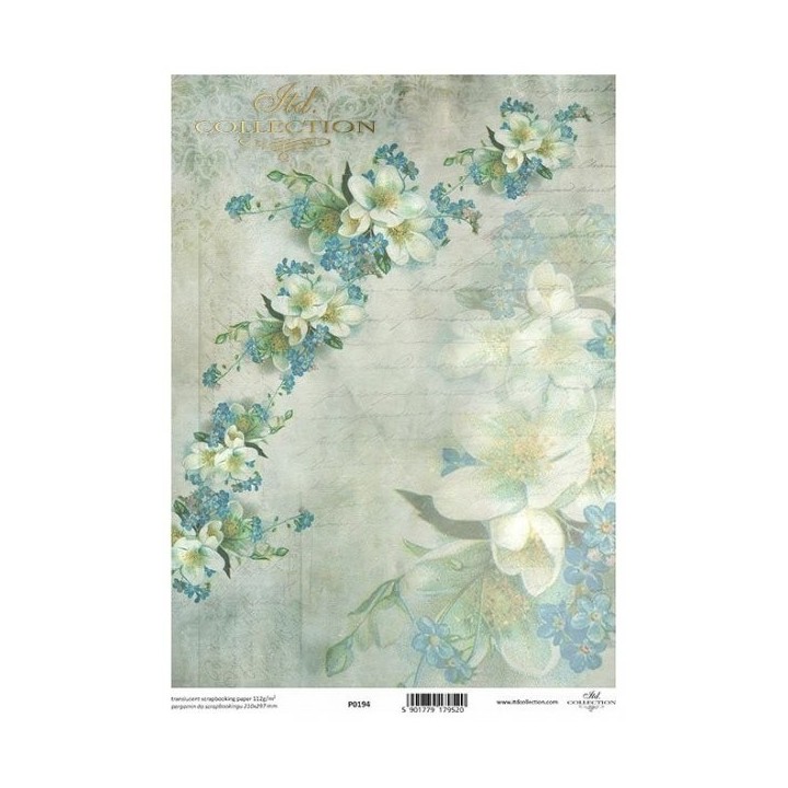 Translucent scrapbookpapier P0194