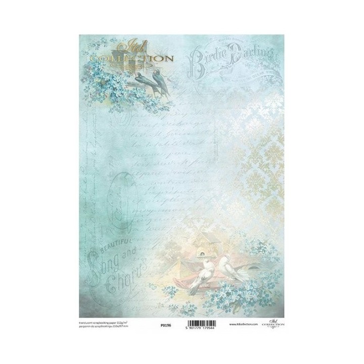 Translucent scrapbookpapier P0196