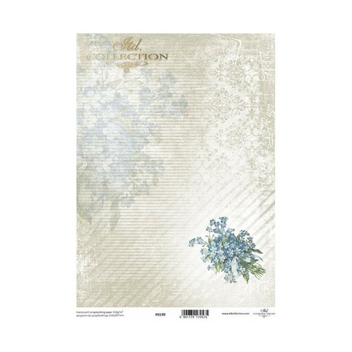 Translucent scrapbookpapier P0199