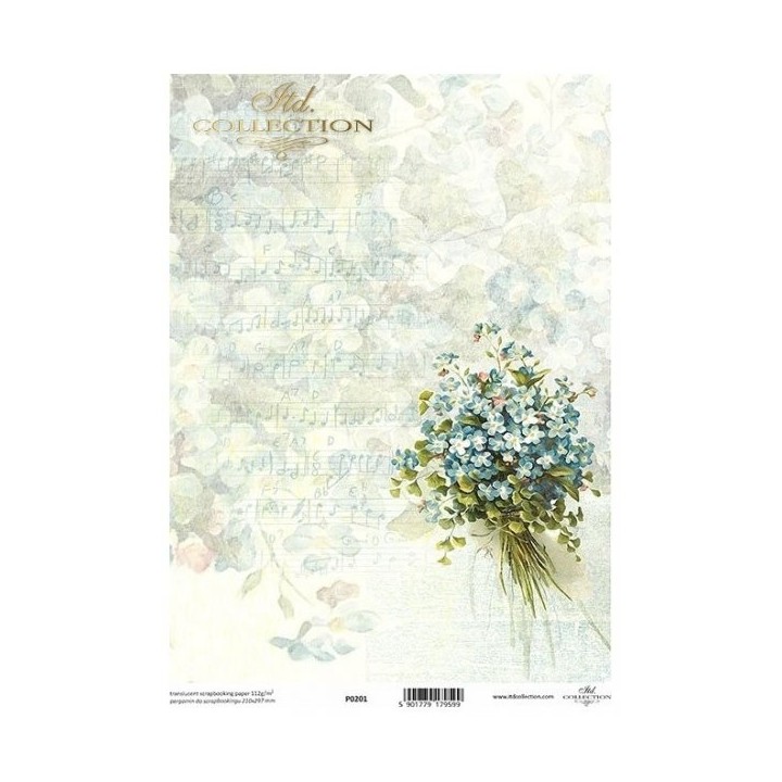 Translucent scrapbookingpapier P0201