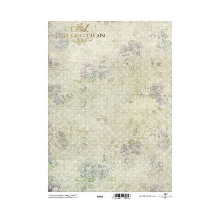 Translucent scrapbookpapier P0205