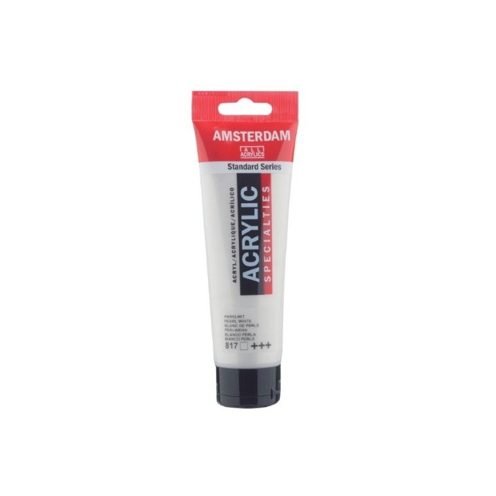 Amsterdam Acrylverf Tube 120ml Parelwit 817