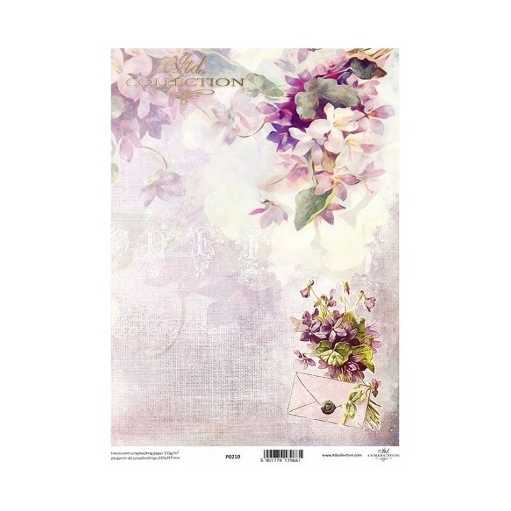 Translucent scrapbookpapier P0210