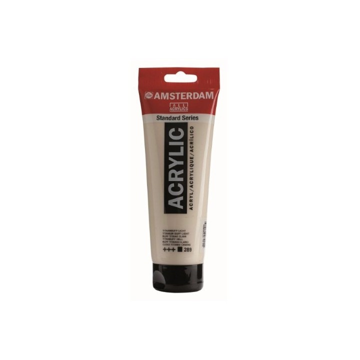 Amsterdam Acrylverf Tube 120ml Titaanbuff Licht 289