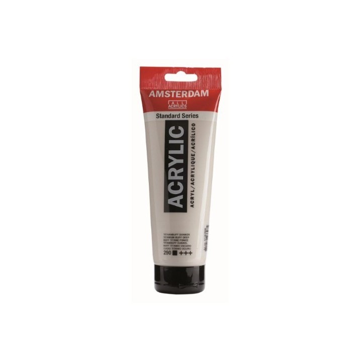 Amsterdam Acrylverf Tube 120ml Titaanbuff Donker 290