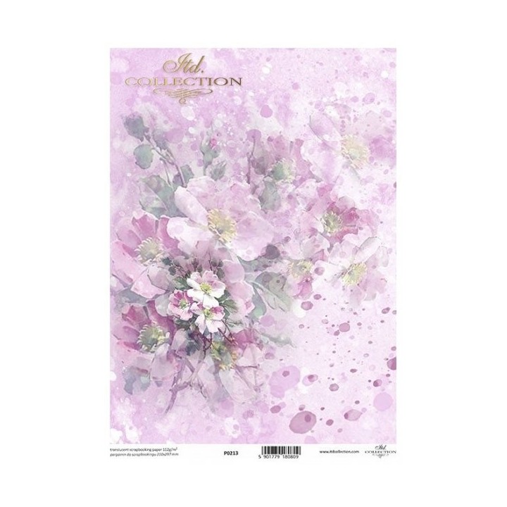 Translucent scrapbookingpapier P0213