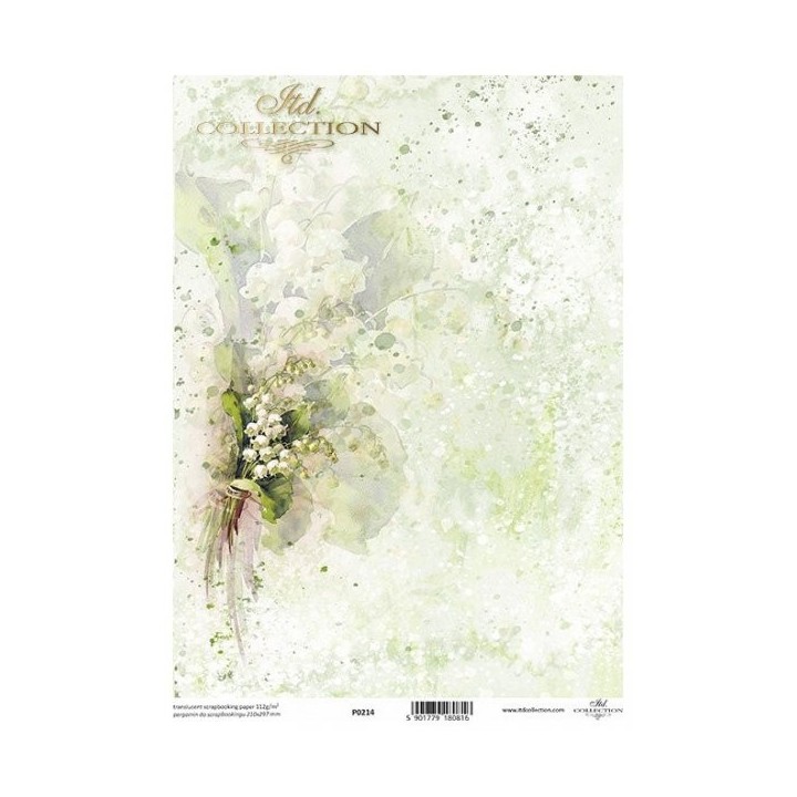 Translucent scrapbookpapier P0214